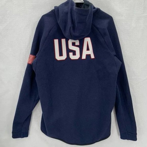Nike USA Olympic Team Full Zip Hoodie - Large - Picture 2 of 3